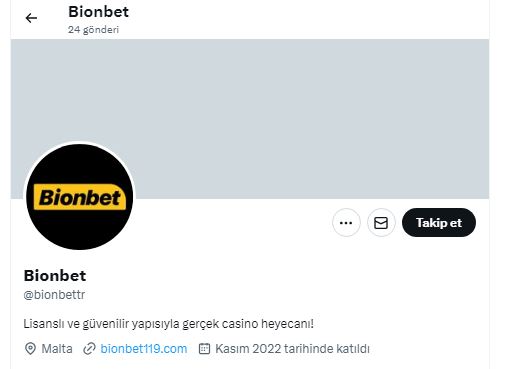 Bionbet Twitter